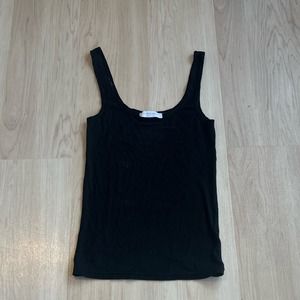 All things golden black tank top